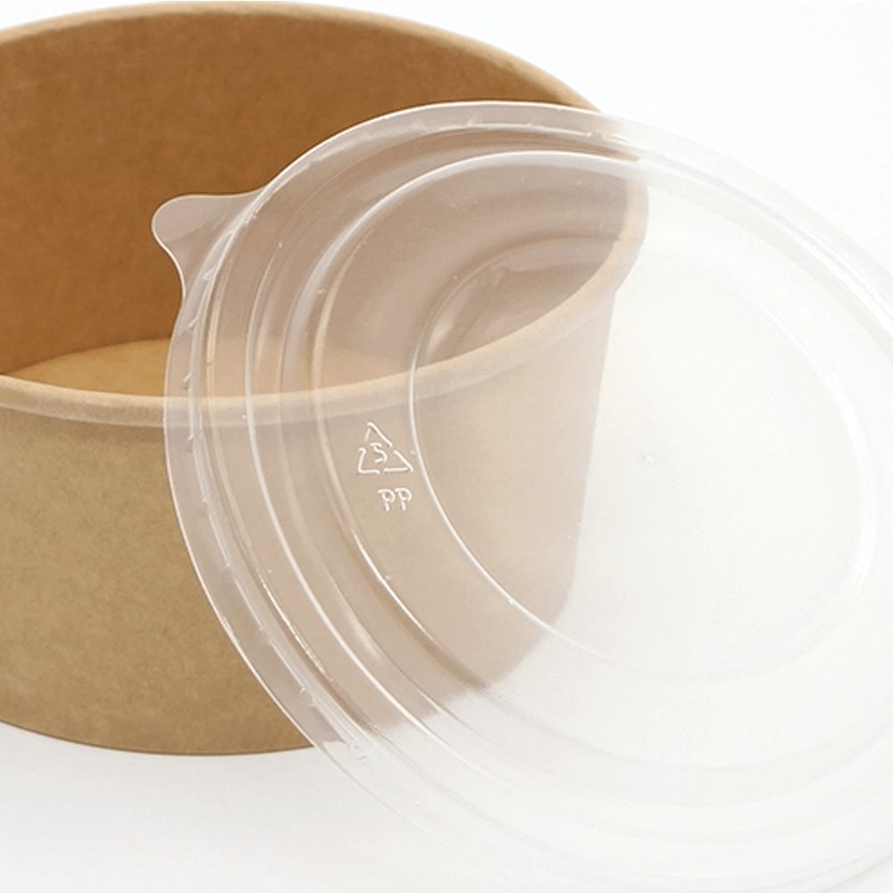 BYFT Pet Bowl Plastic Lid (50 Pcs) Leakproof & Tight Seal