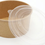 BYFT Pet Bowl Plastic Lid (50 Pcs) Leakproof & Tight Seal