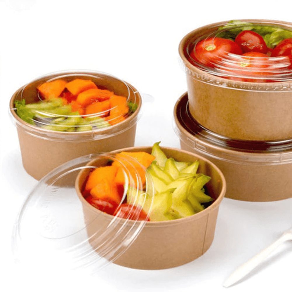 BYFT Pet Bowl Plastic Lid (50 Pcs) Leakproof & Tight Seal