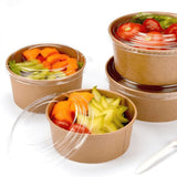 BYFT Pet Bowl Plastic Lid (50 Pcs) Leakproof & Tight Seal