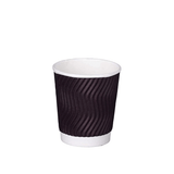 BYFT Ripple Paper Cup (25 Pcs) Hot Beverage, Recyclable