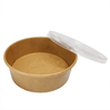BYFT Kraft Paper Salad Bowl (50 Pcs) Biodegradable & Food Safe, Compostable & Leak-Resistant