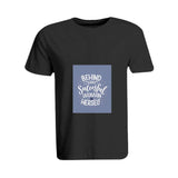 BYFT009442 BYFT Printed Round Neck Black T Shirt Behind Every Succesful Women is Herself Design Set of 1.jpg