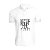 BYFT009454 BYFT Printed Polo Neck White T Shirt Never Doubt your worth Design Set of 1.jpg