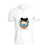 BYFT009456 BYFT Printed Polo Neck White T Shirt Giving Yourself a Break Design Set of 1.jpg