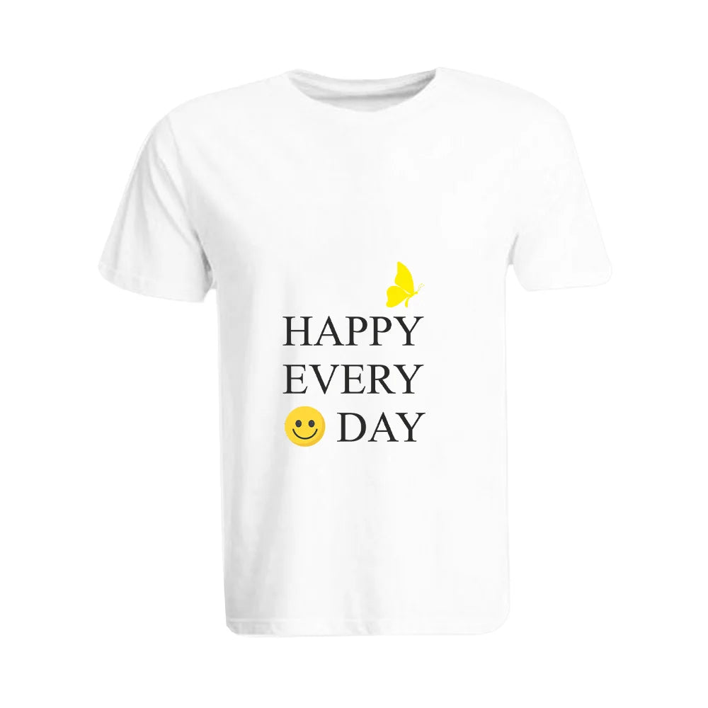 BYFT Printed T-Shirts Womens Day - Happy Every Day