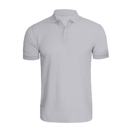 BYFT009615 BYFT Polo Neck T Shirt Plain Grey Milenge Medium 220 GSM Cotton Set of 1.png