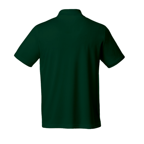 BYFT009625 BYFT Polo Neck T Shirt Plain Bottle Green Medium 220 GSM Cotton Set of 1 A.png
