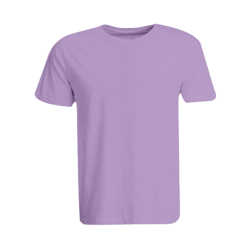 BYFT009641 BYFT Round Neck T Shirt Plain Purple Medium 190 GSM Cotton Set of 1.png