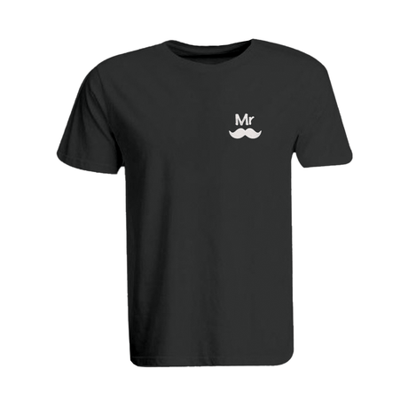 BYFT009791 BYFT Round Neck T Shirt Embroidery Black Medium 190 GSM Cotton Mr. Moustache Design Set of 1.png