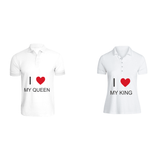 BYFT009979 BYFT Polo Neck T Shirt Printed White Medium 220 GSM Cotton I Love My King Queen Design Set of 2.png