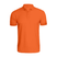 BYFT010068 BYFT Polo Neck T Shirt Plain Orange Large 220 GSM Cotton Set of 1
