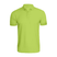 BYFT010070 BYFT Polo Neck T Shirt Plain Apple Green Large 220 GSM Cotton Set of 1