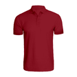 BYFT010071 BYFT Polo Neck T Shirt Plain Maroon Large 220 GSM Cotton Set of 1.png