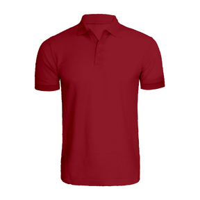 BYFT010071 BYFT Polo Neck T Shirt Plain Maroon Large 220 GSM Cotton Set of 1.png