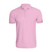 BYFT010075 BYFT Polo Neck T Shirt Plain Pink Large 220 GSM Cotton Set of 1
