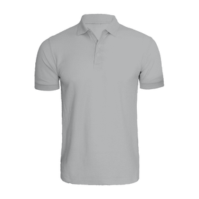 BYFT010076 BYFT Polo Neck T Shirt Plain White Milenge Large 220 GSM Cotton Set of 1