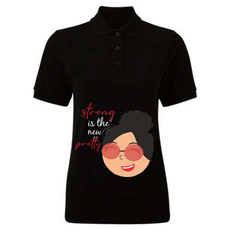 BYFT010364 BYFT Polo Neck T Shirt Printed Black Large 220 GSM Cotton Strong is the new Pretty Design Set of 1.png