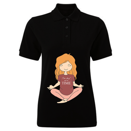 BYFT010375 BYFT Round Neck T Shirt Printed Black Large 190 GSM Cotton One Day at a Time Design Set of 1.png