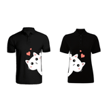 BYFT010396 BYFT Polo Neck T Shirt Printed Black Large 220 GSM Cotton Kitty Design Set of 2.png