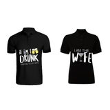 BYFT010404 BYFT Polo Neck T Shirt Printed Black Large 220 GSM Cotton If i am Too Drunk Matching Set Design Set of 2.png