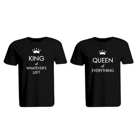 BYFT010421 BYFT Round Neck T Shirt Printed Black Large 190 GSM Cotton King of Whatever Left Queen of Everything Design Set of.png