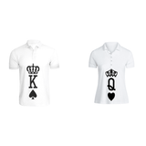 BYFT010429 BYFT Polo Neck T Shirt Printed White Large 220 GSM Cotton Crown King Queen Design Set of 2.png