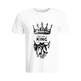 BYFT010810 BYFT Round Neck T Shirt Printed White XL 190 GSM Cotton Live Like A King Design Set of 1.png