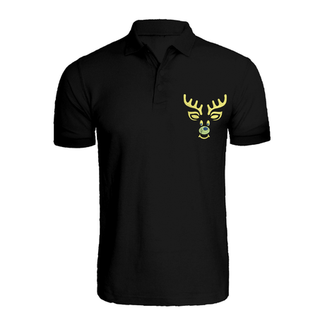 BYFT011006 BYFT Polo Neck T Shirt Embroidery Black XXL 220 GSM Cotton Reindeer Set of 1.png