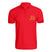 BYFT011016 BYFT Polo Neck T Shirt Embroidery Red XXL 220 GSM Cotton Reindeer Joy Set of 1