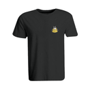 BYFT011141 BYFT Round Neck T Shirt Embroidery Black XXL 190 GSM Cotton Beer Glass Design Set of 1