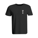 BYFT011144 BYFT Round Neck T Shirt Embroidery Black XXL 190 GSM Cotton Crown King Spades Design Set of 1
