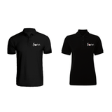 BYFT011206 BYFT Polo Neck T Shirt Embroidery Black XXL 220 GSM Cotton Mickey Minnie Love Design Set of 2.png