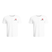 BYFT011228 BYFT Round Neck T Shirt Embroidery White XXL 190 GSM Cotton I Love My King Queen Design Set of 2.png
