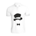 BYFT011249 BYFT Polo Neck T Shirt Printed White XXL 220 GSM Cotton Gentle Man Design Set of 1