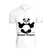 BYFT011253 BYFT Polo Neck T Shirt Printed White XXL 220 GSM Cotton Panda Inner Peace Design Set of 1