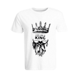 BYFT011262 BYFT Round Neck T Shirt Printed White XXL 190 GSM Cotton Live Like A King Design Set of 1.png