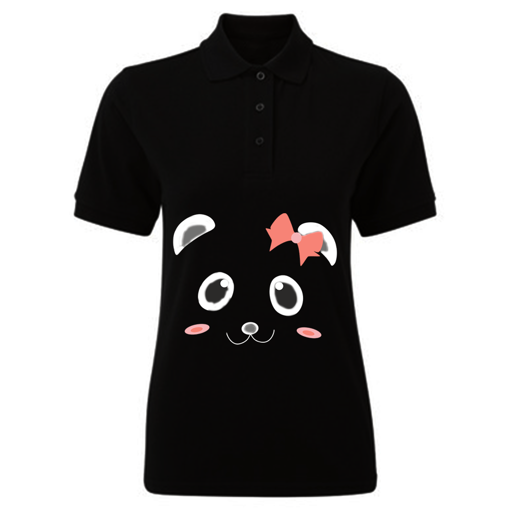 BYFT011271 BYFT Polo Neck T Shirt Printed Black XXL 220 GSM Cotton Ms. Panda Design Set of 1.png