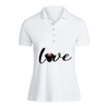BYFT011283 BYFT Polo Neck T Shirt Printed White XXL 220 GSM Cotton Minnie Love Design Set of 1