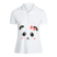 BYFT011289 BYFT Polo Neck T Shirt Printed White XXL 220 GSM Cotton Ms. Panda Design Set of 1