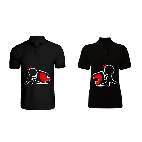 BYFT011306 BYFT Polo Neck T Shirt Printed Black XXL 220 GSM Cotton Perfect Match Design Set of 2.png