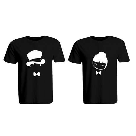 BYFT011317 BYFT Round Neck T Shirt Printed Black XXL 190 GSM Cotton Chinese Couple Design Set of 2.png
