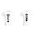 BYFT011348 BYFT Round Neck T Shirt Printed White XXL 190 GSM Cotton Crown King Queen Design Set of 2.png