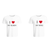 BYFT011350 BYFT Round Neck T Shirt Printed White XXL 190 GSM Cotton I Love My King Queen Design Set of 2.png