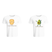 BYFT011356 BYFT Round Neck T Shirt Printed White XXL 190 GSM Cotton The Avacado to My Toast Design Set of 2.png