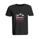 BYFT011373 BYFT Round Neck T Shirt Printed Black XXL 190 GSM Cotton Wander women Set of 1
