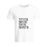 BYFT011388 BYFT Round Neck T Shirt Printed White XXL 190 GSM Cotton Never Doubt your worth Set of 1.png