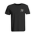 BYFT011397 BYFT Round Neck T Shirt Embroidery Black XXL 190 GSM Cotton Bee Kind Always Set of 1