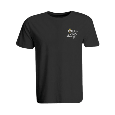 BYFT011397 BYFT Round Neck T Shirt Embroidery Black XXL 190 GSM Cotton Bee Kind Always Set of 1.png