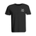 BYFT011401 BYFT Round Neck T Shirt Embroidery Black XXL 190 GSM Cotton Self Love Club Set of 1